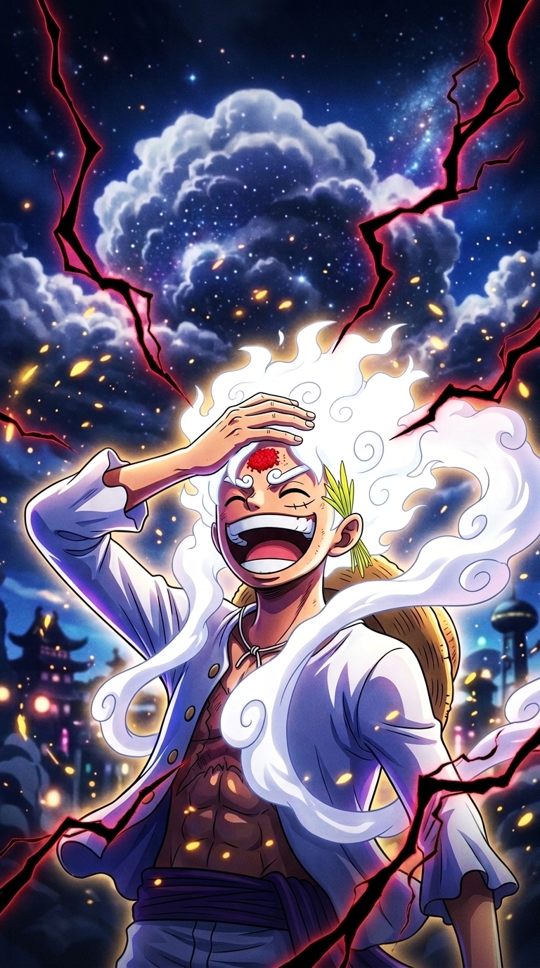 Gear 5 Luffy Dashain